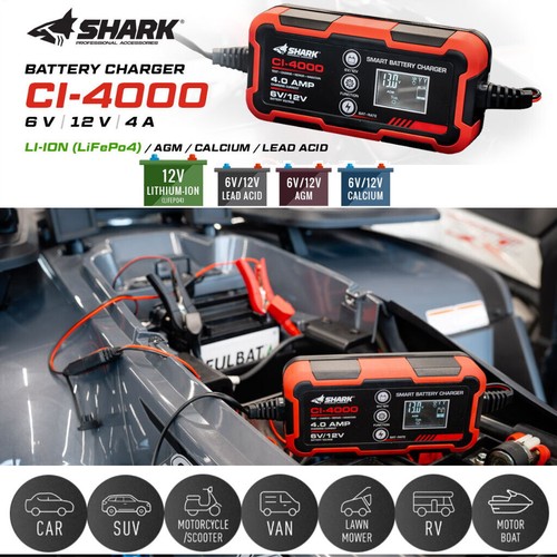 Shark batterie ladegerät pkw - shark,